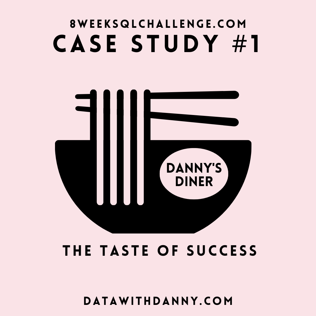 case study #1 danny's diner answers